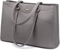 LOVEVOOK Laptop Tote Bag for Women 15.6 in - Waterproof Leather Work