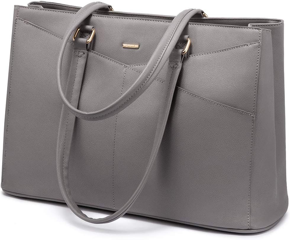 LOVEVOOK Laptop Tote Bag for Women - Stylish & Durable Design