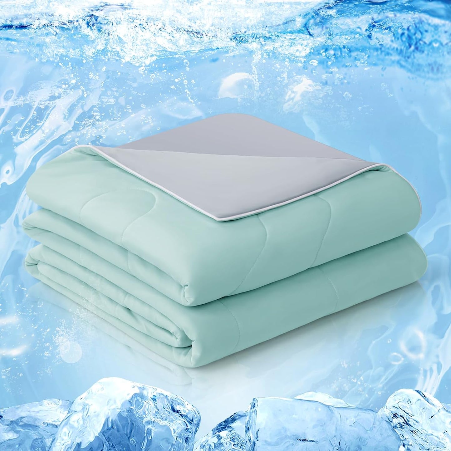 EASELAND Cooling Comforter Queen for Hot Sleepers and Night Sweats