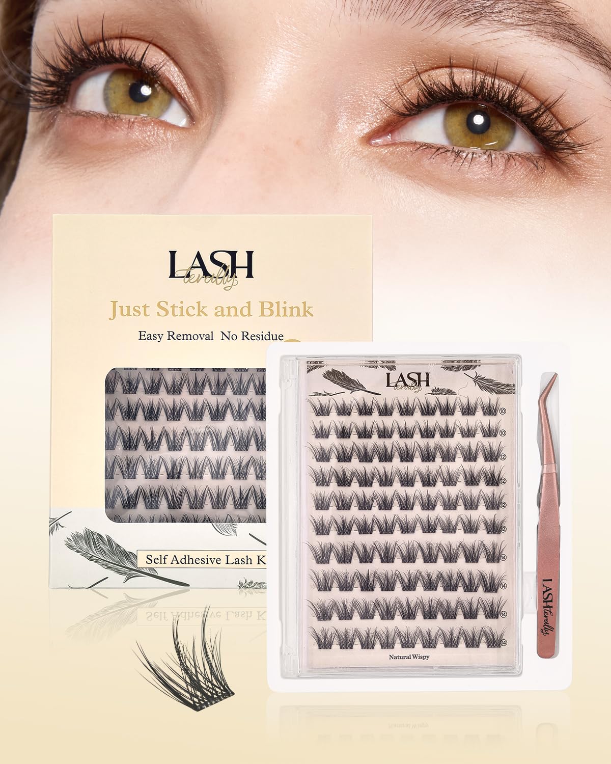 Self Adhesive Eyelashes for Effortless Beauty and Comfort