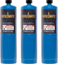 Bernzomatic Standard Propane Fuel Cylinder 3-Pack - Portable Fuel