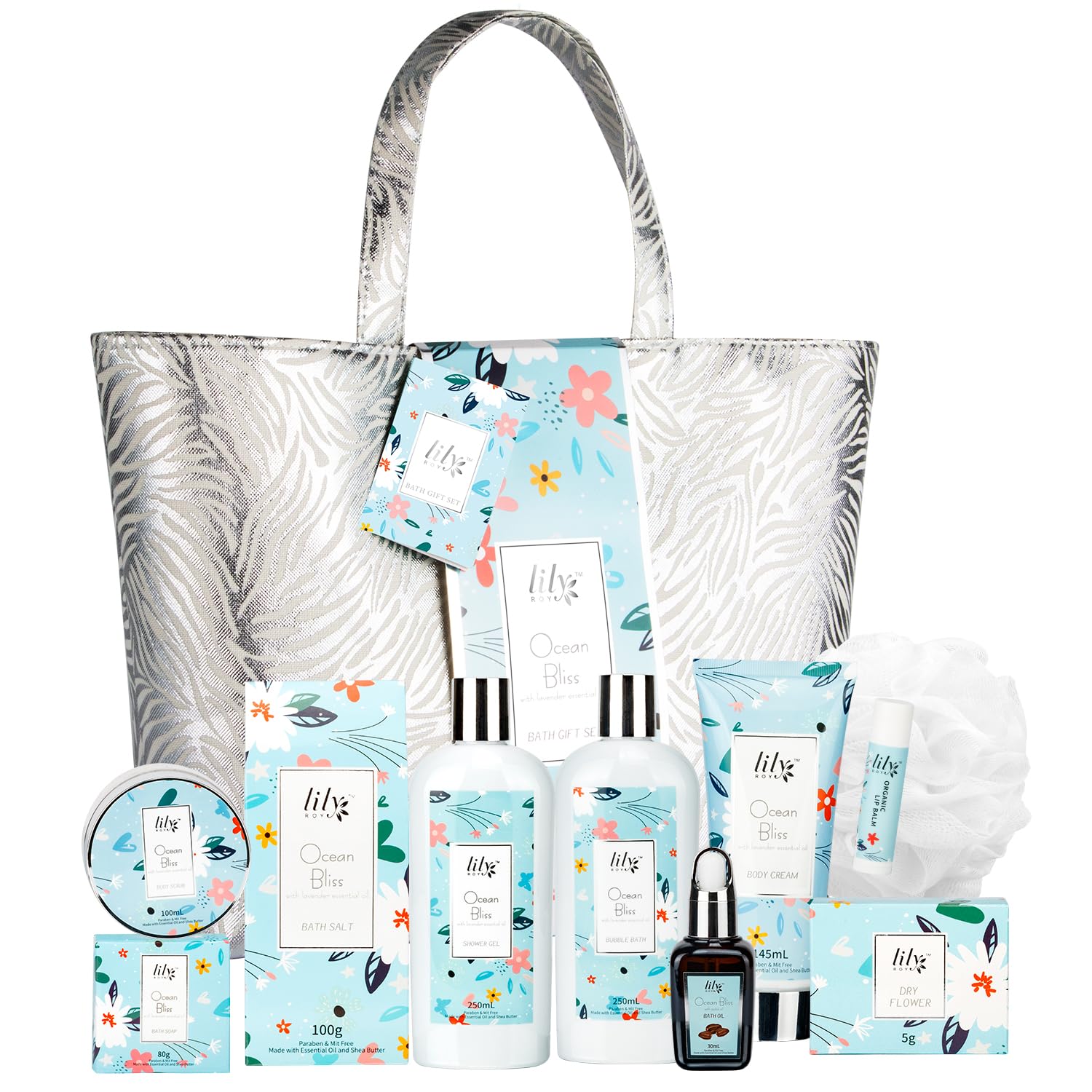 XXXL Bag Spa Gift Set for Women - Luxury Bath and Body Kit