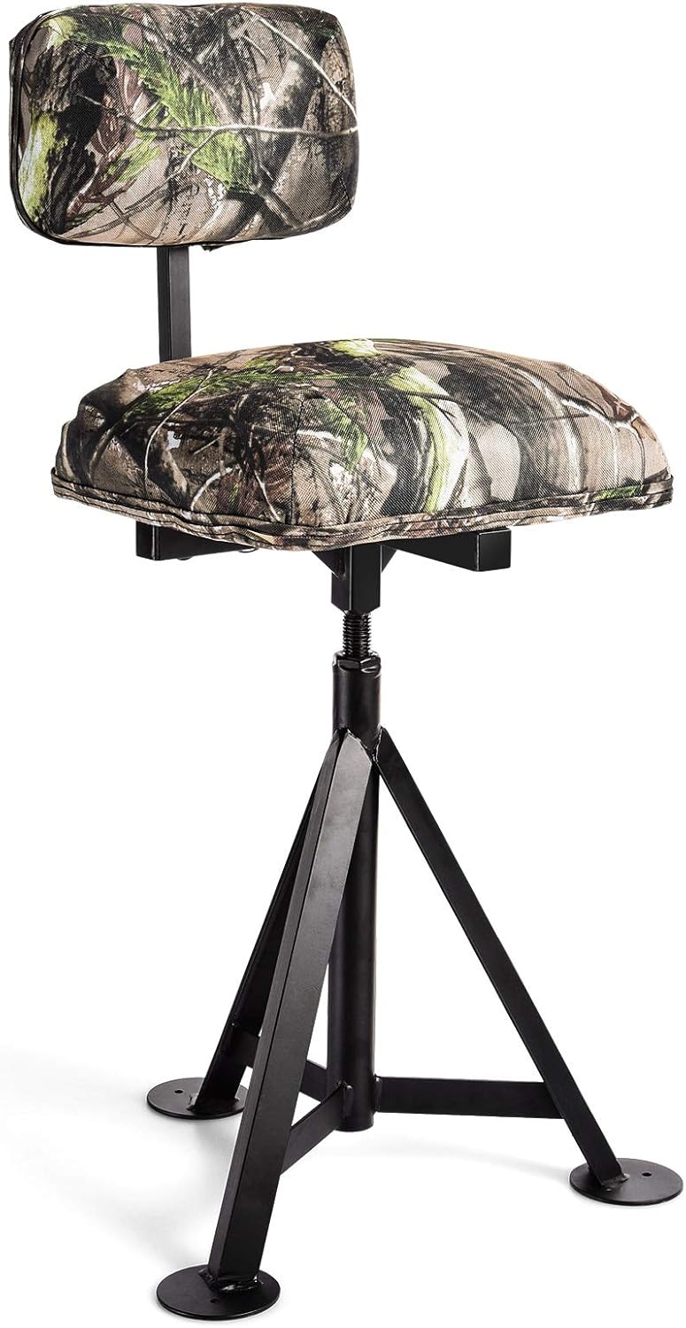 GYMAX 360 Swivel Hunting Chair - Ultimate Comfort!