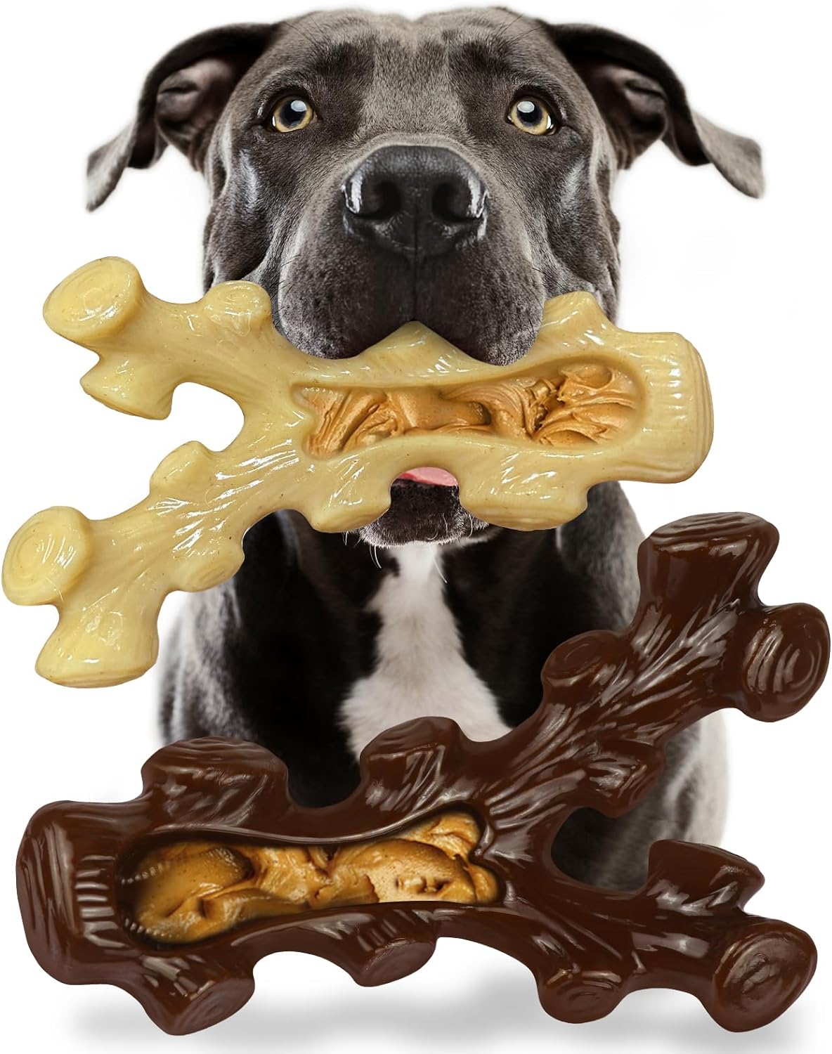 Indestructible Dog Chew Toys - Train & Clean Teeth!