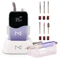 M Mase Professional Nail Drill Machine - Cordless 2-in-1, 35000 RPM