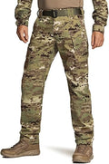 CQR Men's Flex Ripstop Tactical Pants - Water Resistant (Style YW6F)