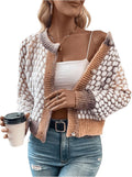 Colorful Cropped Tweed Cardigan - Trendy 2025 Layering Piece