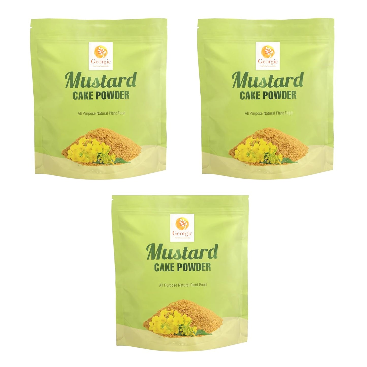 Mustard Oil Cake Powder Natural Fertilizer for Healthy Plants