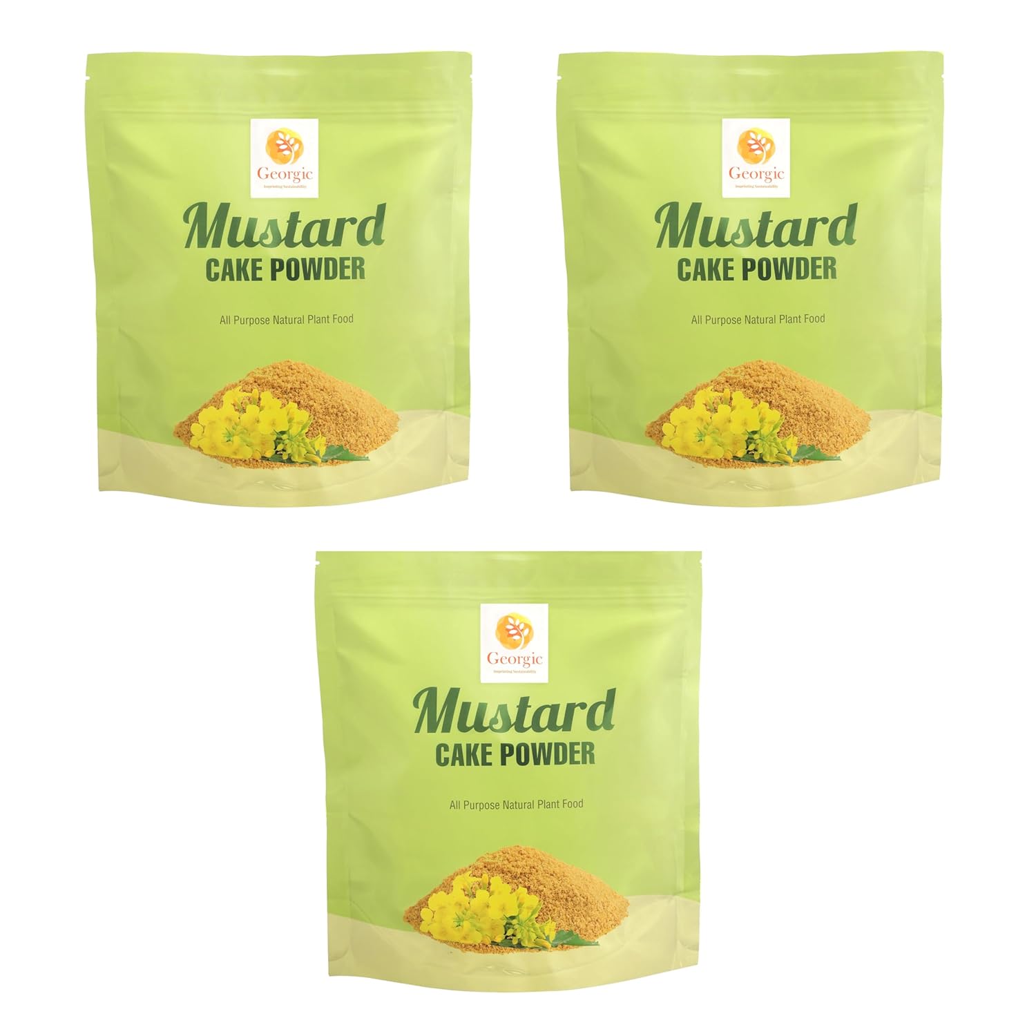 Mustard Oil Cake Powder Natural Fertilizer for Healthy Plants