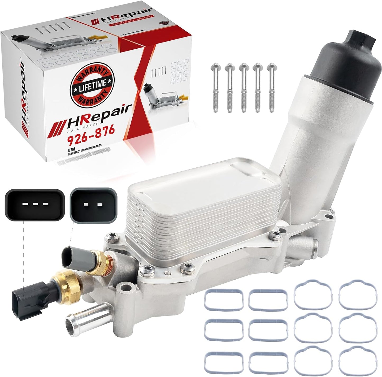 Aluminum Engine Oil Cooler for Jeep Dodge Chrysler Vehicles