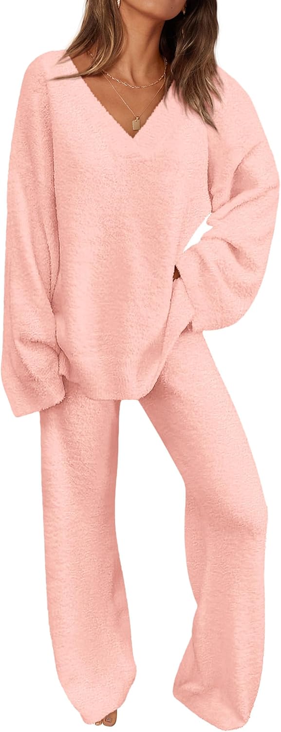 PRETTYGARDEN Lounge Sets for Women: Cozy Two Piece Sweater Set
