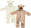 Cuddle Club Fleece Baby Bunting Bodysuit for Comfort