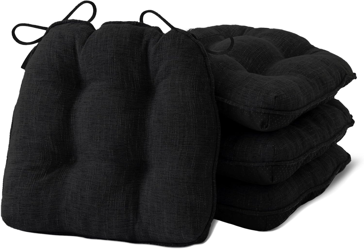Chair Cushions for Dining Chairs Set of 4 with Non-Slip Backing