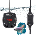Adjustable Mini Aquarium Heater 25W LED Display - Ideal for 2-5 Gallon Tanks!