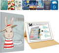 DuraSafe Case for iPad 2/3/4 9.7 in - Printed Smart PU Flip Folio