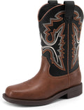 Boys Girls Cowboy Boots Toddler Mid Calf Western Boots - Smart Starter