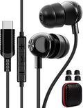 USB C Headphone Wired Earbuds for Samsung and Pixel - Magnetic Comfort
