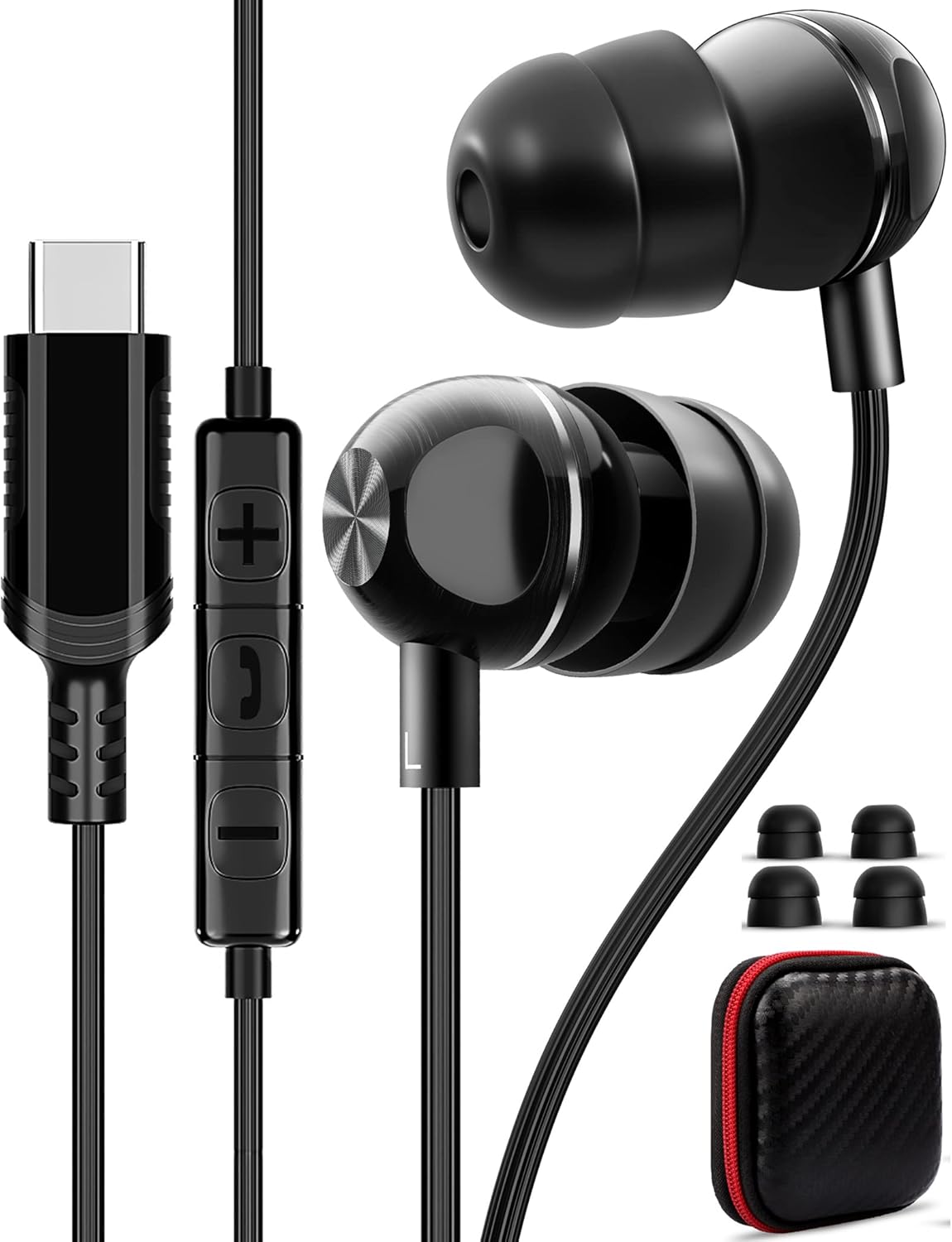 Premium Noise-Canceling Type C Earbuds - TITACUTE