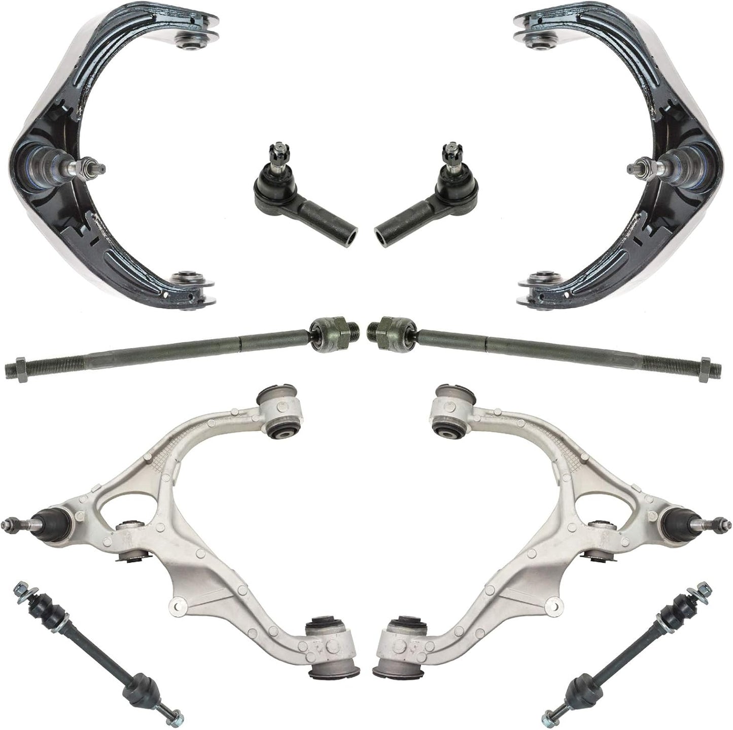 TRQ Front Steering & Suspension Kit for Dodge Ram 1500 2006-2008