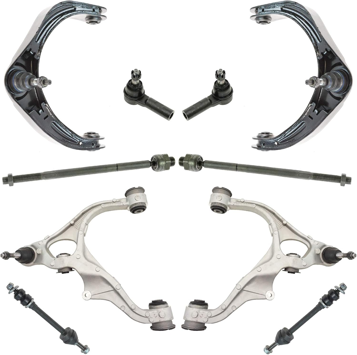 TRQ Front Steering & Suspension Kit for Dodge Ram 1500 2006-2008