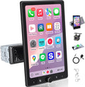 10.4 in Single Din Car Stereo with Rotating HD IPS Screen - Big