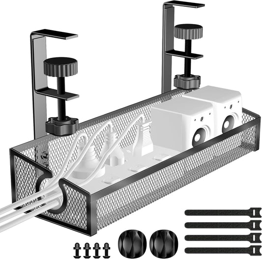 Kaiferty Clamp on Cable Tray - Neat Desk Wires