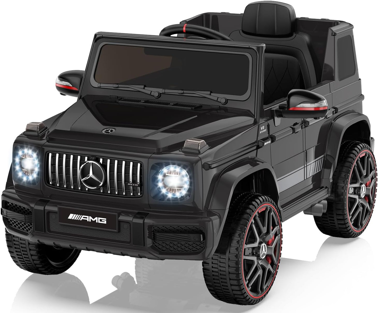Ride on Car for Kids with Remote Control and LED Headlights