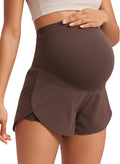 Lightweight Maternity Dolphin Workout Shorts 3ft - Soft High-Rise