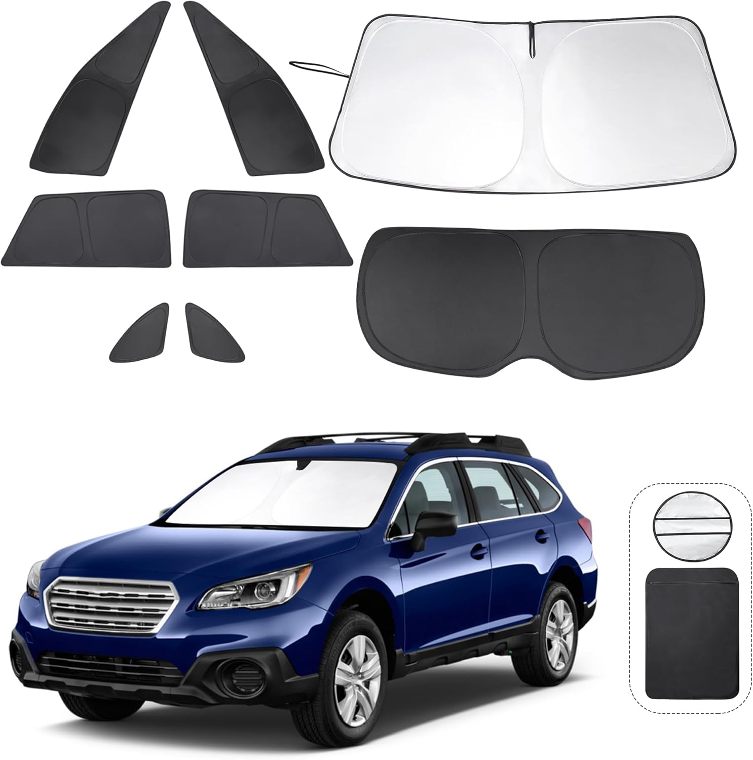 Window Shades for Subaru Outback Wagon 2015-2019 Full Coverage