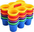 ALINK 6 Pack Classroom Caddy Storage Basket with Handle - Organized