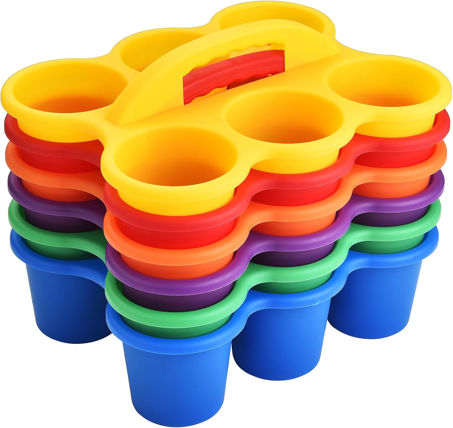 ALINK 6 Pack Classroom Caddy Storage Basket for Kids Supplies