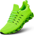 Mens Running Shoes Mesh Breathable Trail Runners (Style 4NBW)