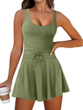 Caracilia Women's Mini Tennis Dresses for Active Summer Activities