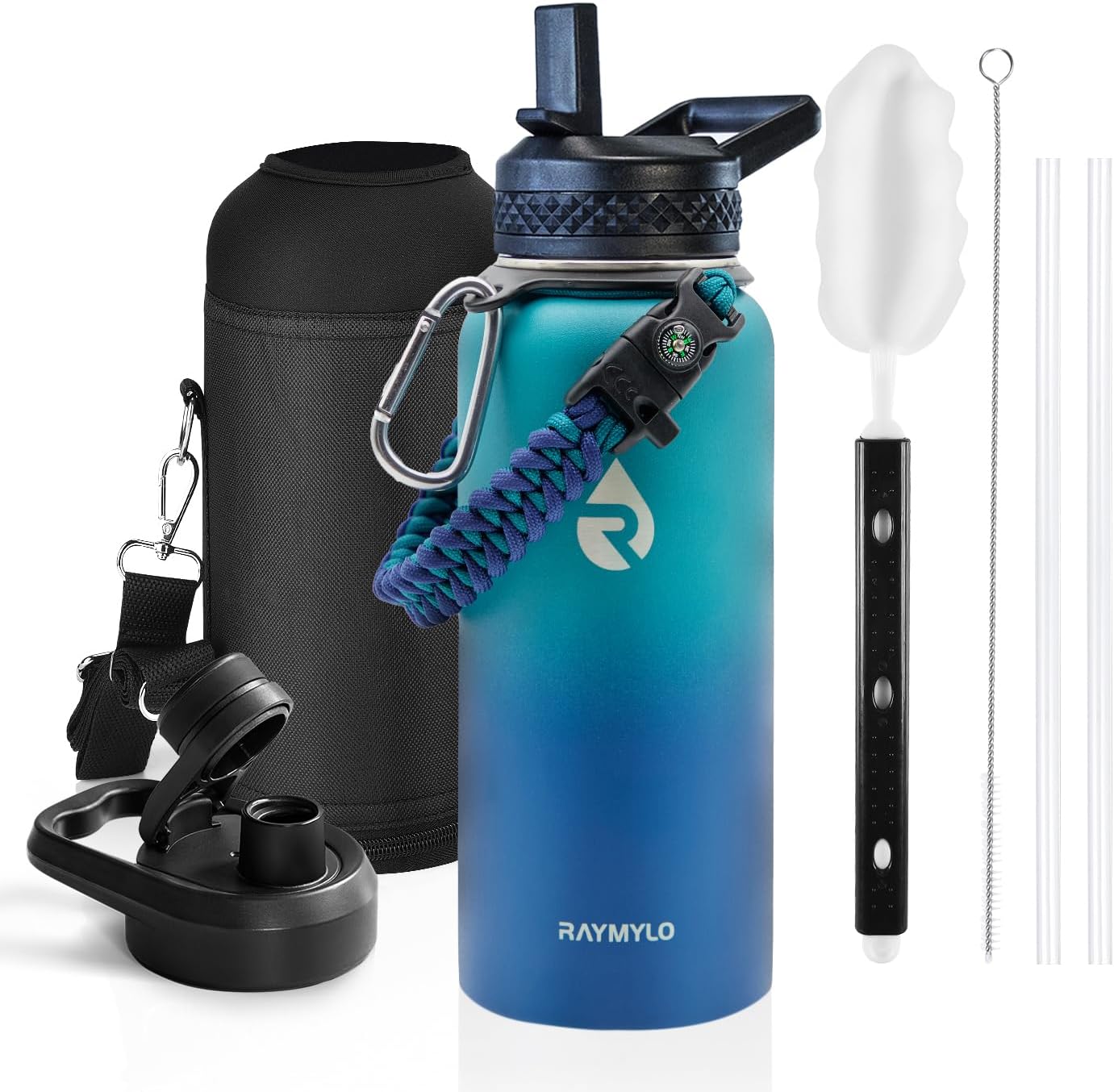 Insulated Water Bottle 32 oz with Triple Wall Vacuum Design