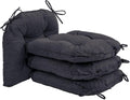 Chair Cushions for Dining Chairs 4 Pack - Soft Tufted Seat Pads