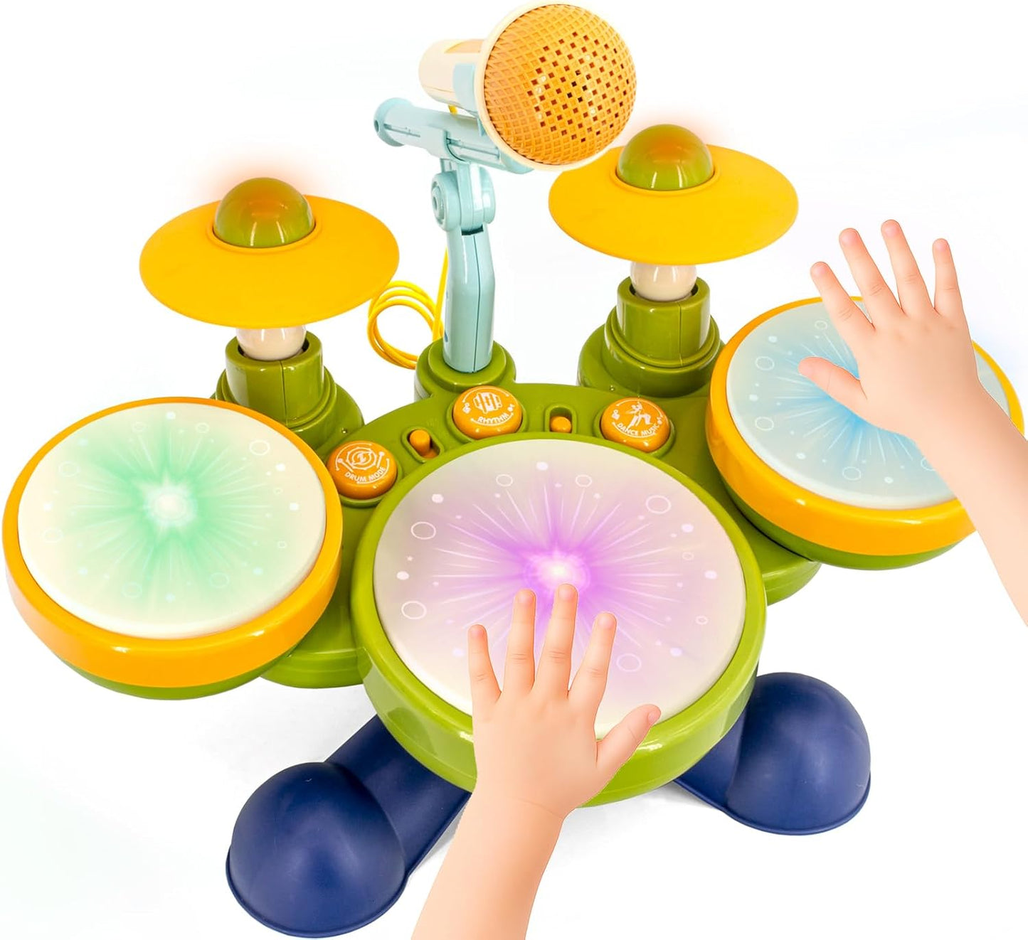 Colorful Drum Set for Toddlers 4+ | Perfect Musical Gift