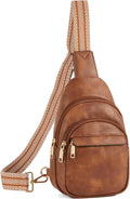 Small Leather Sling Bag for Women - Compact Crossbody Fanny Pack