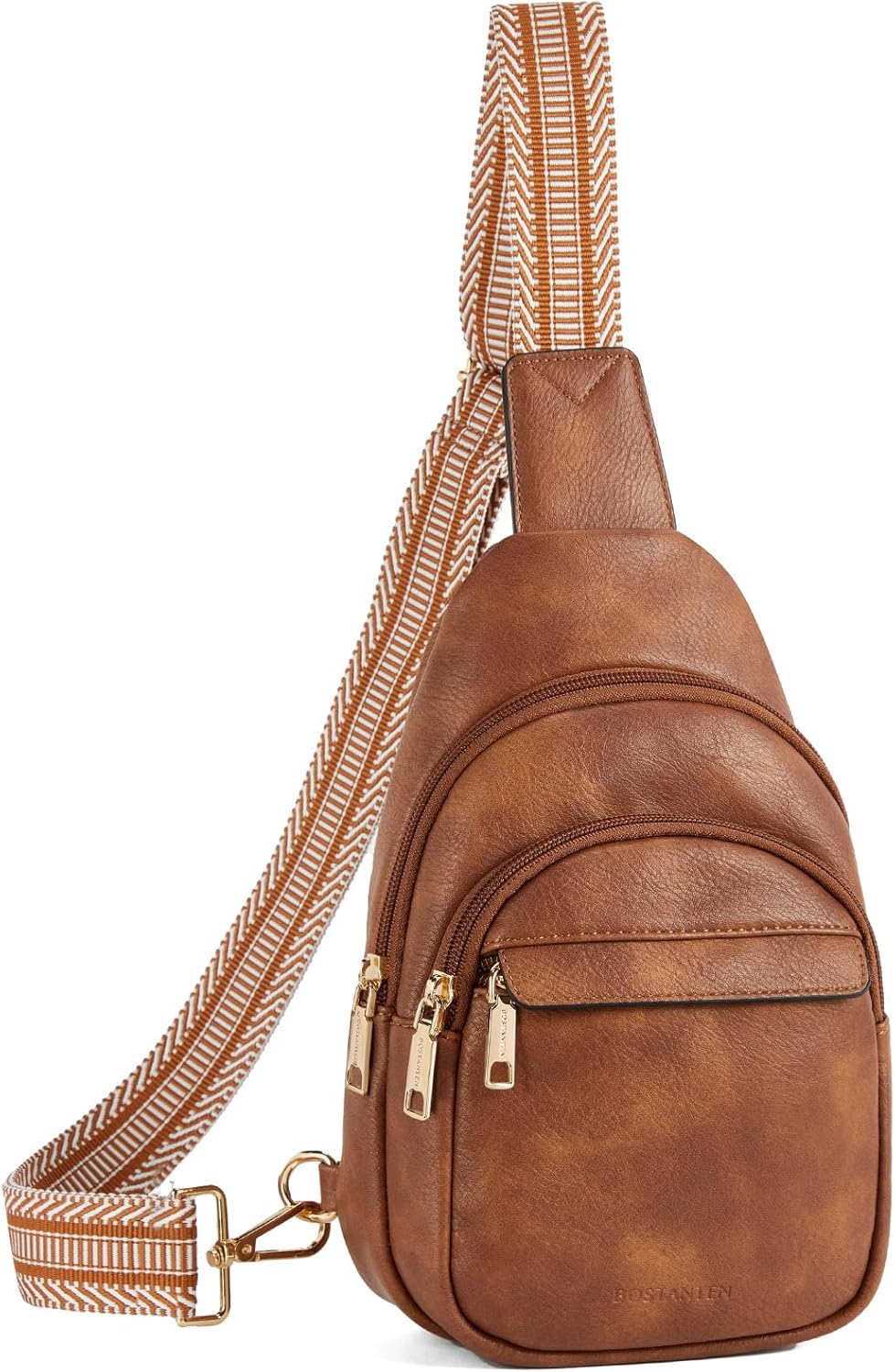 BOSTANTEN Small Sling Bag for Women - Stylish Leather Crossbody