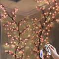 Cherry LED Tree Branch Lights 90in with 144 LEDs - Wall Cherry Blossom