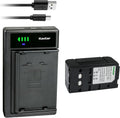 Kastar NP-77H Replacement Battery and LTD2 USB Charger - Long Life