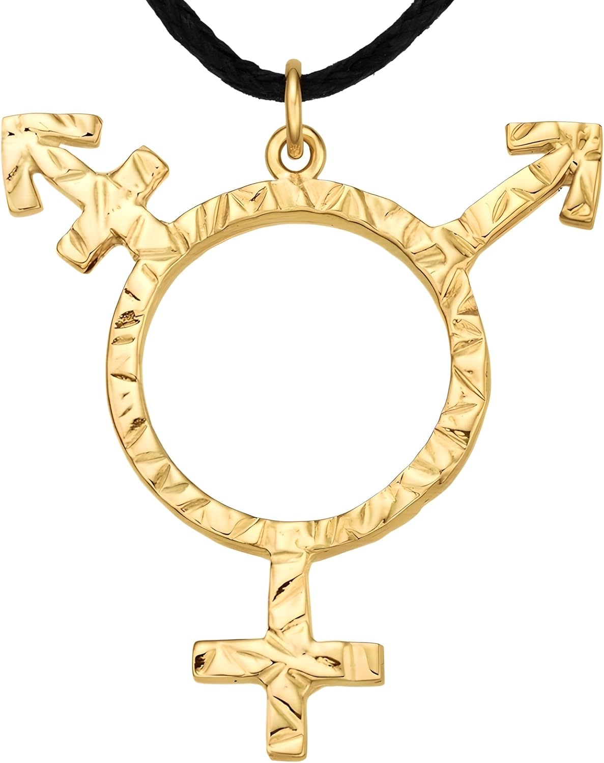 PRIDE Fashion Gender Symbols Pendant in 925 Sterling Silver