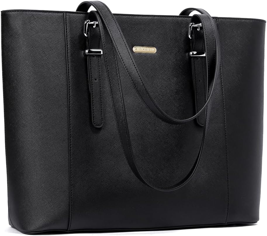BROMEN Women Briefcase 15.6in Laptop Tote Bag for Work