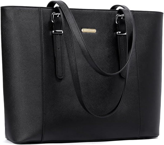 BROMEN Women Briefcase 15.6in Laptop Tote Bag for Work