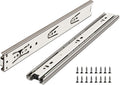 24 Inch Drawer Slides Full Extension Ball Bearing - Heavy Duty Glide