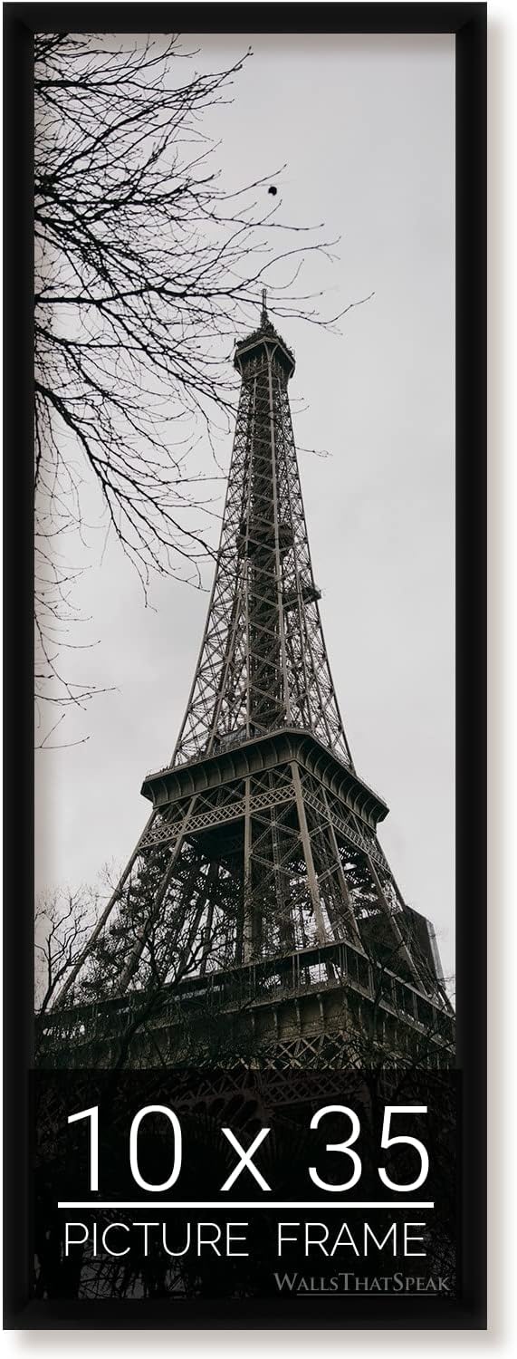 Black Picture Frame for Puzzles, Posters, Photos, and Artwork