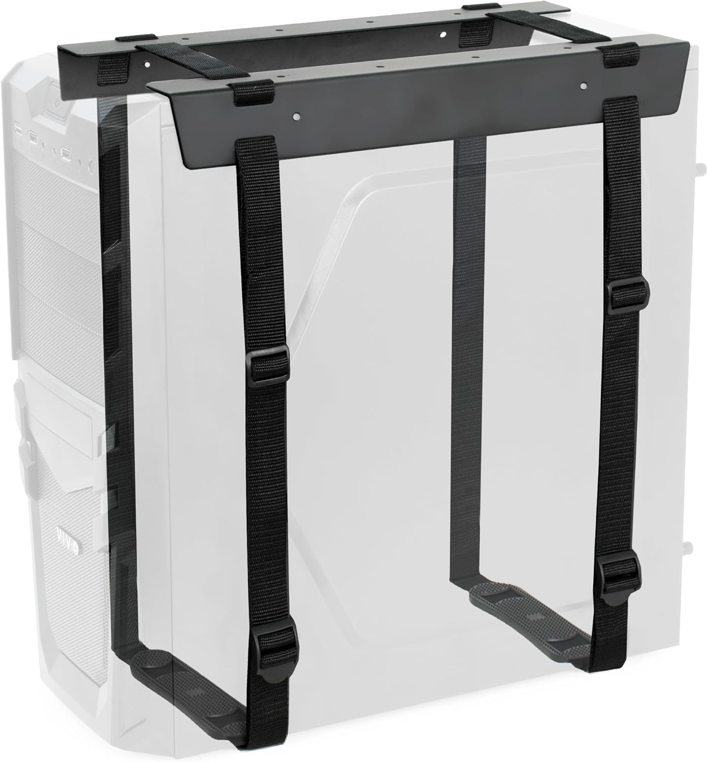 VIVO Adjustable PC Holder - Secure & Space-Saving Solution
