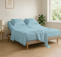 Cottingon 4 Piece Flex Head King Sheet Set - Split Top for Adjustable