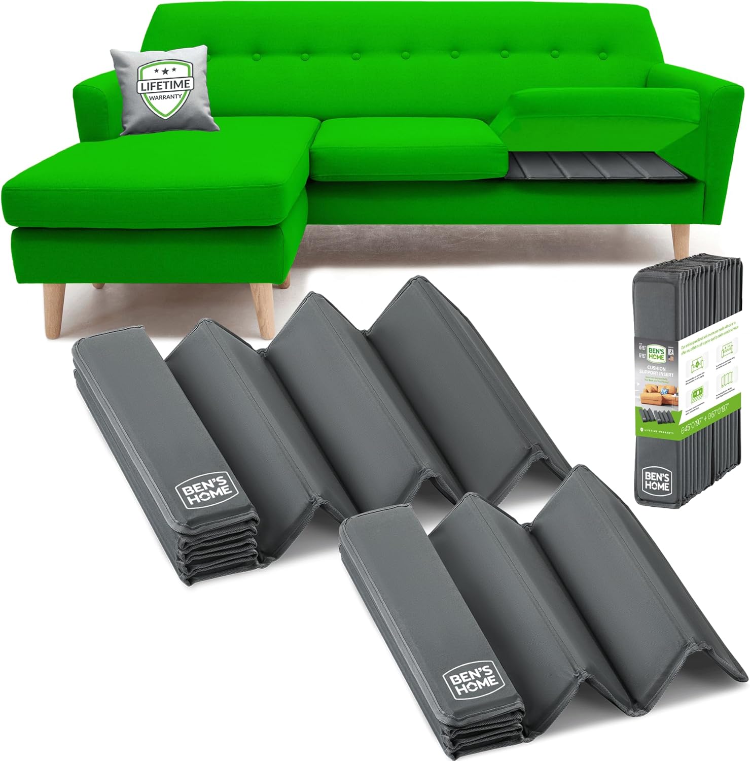 BEN'SHOME Heavy Duty Cushion Support Board for Sagging Sofas
