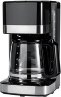 12 Cup Drip Coffee Maker with Glass Carafe - Practical Kitchen Brew