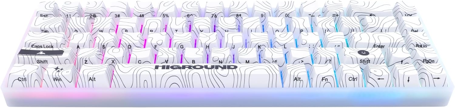 Higround Hot-Swappable Gaming Keyboard with TTC Custom Switches